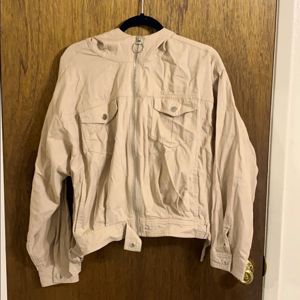 Cropped jacket by Forever 21